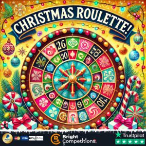 Christmas Roulette - 118 Instant Wins & 5 Spins on the Roulette Wheel Main Prize