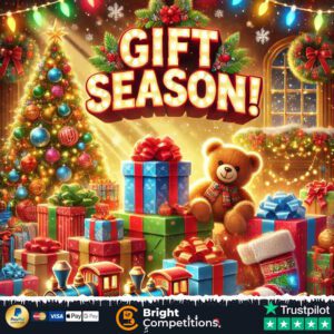Gift Season! 150 Instant Wins & £50 End Prize