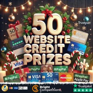 Xmas Website Credit! 50x Instant Credit Wins & £100 Credit Jackpot #32