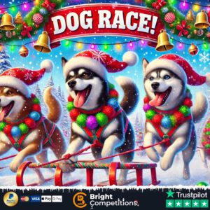 Dog Sled Race! 200 Instant Wins & 3 Dog Sleds To Be Found & £50 Main Prize