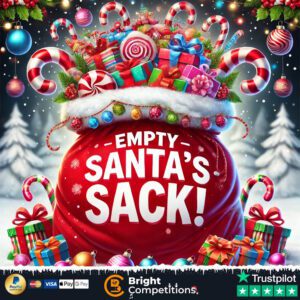 Empty Santa's Sack! – 183 Instant Wins & £50 Jackpot