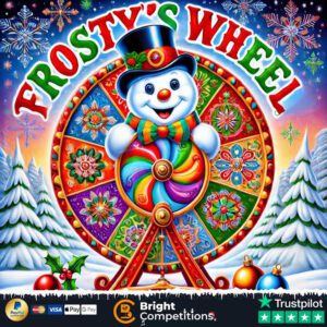 Frosty's Wheel - 279 Instant Wins, 4 Spins & £50 Main Prize