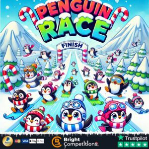 Penguin Race! 54 Instant Wins & 3 Penguin To Be Found & £50 Main Prize