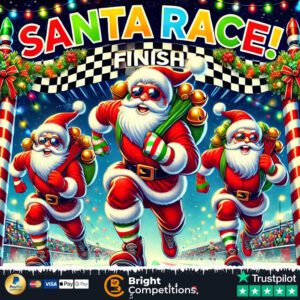 Santa Race! 82 Instant Wins & 10 Santas to Find & £50 Jackpot - 45p
