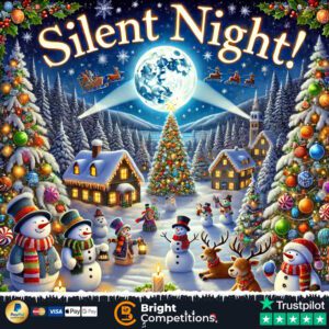Silent Night - 182 Instant Wins & £50 Jackpot - 45p Per Ticket