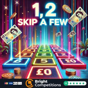 1, 2 Miss a Few &ndash; 143 Instant Wins & 4 Spins on the Wheel & &pound;50 Jackpot