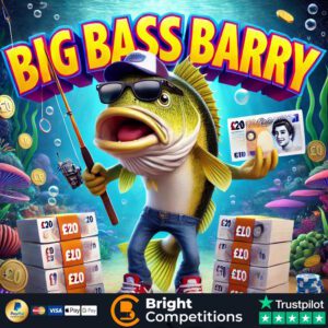 Big Bass Barry – 100 Instant Wins & £50 Jackpot