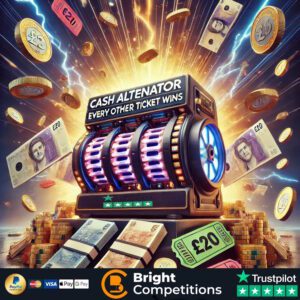 Cash Altenator - Every OTHER Ticket is a Winner! & 5x £100 Cash Jackpots