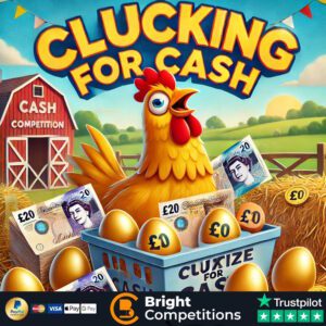 Clucking for Cash - 545 Instant Wins & £200 Jackpot