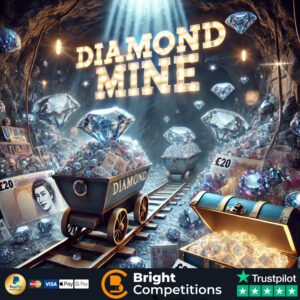 Diamond Mine - 285 Cash Instant Wins & £50 End Prize