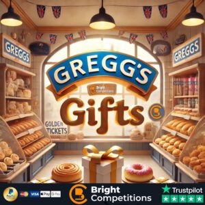 Gregg's Gifts – 130 Instant Wins & £50 Jackpot