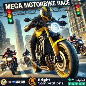 Mega Motorbike Race! 165 Instant Wins & 5 Motorbikes To Be Found & Main Prize Motorbike