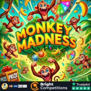 Monkey Madness – 110 Instant Wins & £50 Jackpot