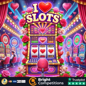 I Heart Slots - 73 Instant Cash Wins & £100 End Prize