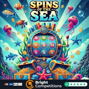 Spins of the Sea - 227 Instant Wins & £50 End Prize