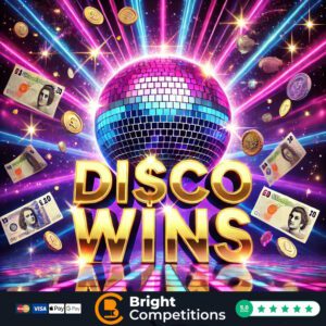 Disco Wins - 235 Instant Wins & &pound;50 End Prize