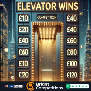 Elevator Wins - 115 Instant Wins & £50 Jackpot
