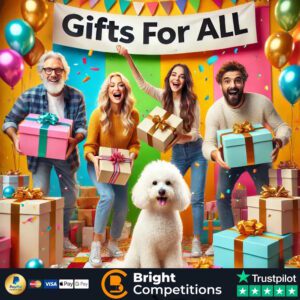 Gifts For All - 225 Instant Wins & &pound;50 Jackpot