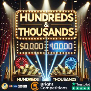 Hundreds & Thousands &ndash; 3,112 Cash Instant Wins & &pound;500 Jackpot