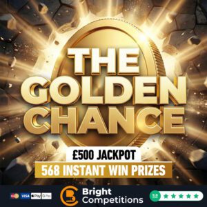 The Golden Chance - 568 Instant Wins & &pound;500 Jackpot