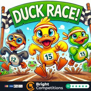 Duck Race! 60 Instant Wins & 3 Ducks To Be Found & &pound;50 Main Prize