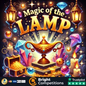 Magic of the Lamp – 218 Instant Wins & £50 Jackpot
