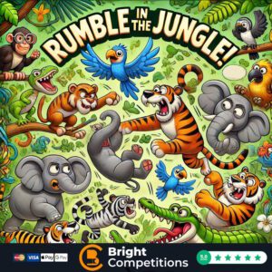 Rumble in the Jungle! 220 Instant Wins & &pound;50 Cash &ndash; 50p Per Ticket