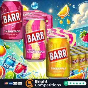 3x Cases of 24 Barr Cans