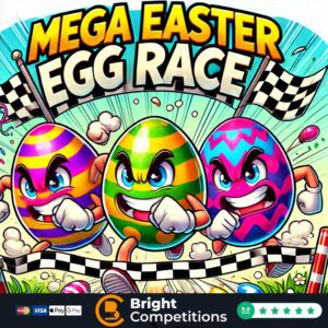 Mega Easter Egg Race! 165 Instant Wins & 5 Easter Eggs To Be Found & Main Prize Egg