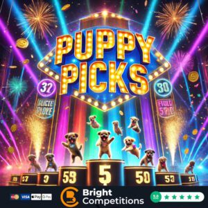 Puppy Picks - 200 Instant Wins & 2x £50 Jackpots