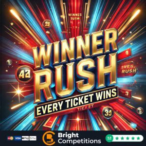 Winner Rush - Prize Every Time &ndash; Every Ticket is a Winner! & &pound;250 Jackpot