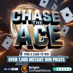 Chase the Ace - 1,052 Instant Cash Wins & &pound;1,000 Jackpot