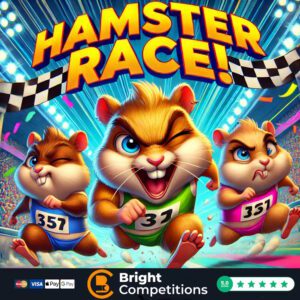 Hamster Race! 120 Instant Wins & 3 Hamsters To Be Found & £50 Main Prize