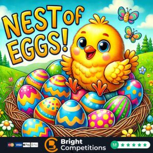 Nest of Eggs - 156 Instant Wins & &pound;50 Jackpot & Large Egg