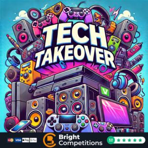 Tech Takeover &ndash; 27 Instant Tech Wins (Cash Alts Available) & &pound;50 Jackpot