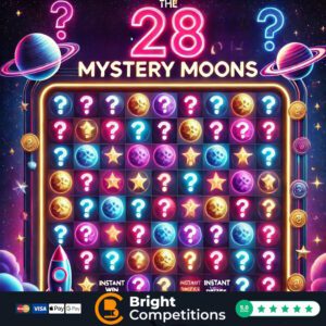 Mini Moons - Every Ticket Wins-Day & &pound;50 Main Prize