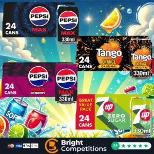 4x 24 Mixed Cans - 2 Winners