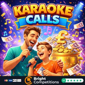 Karaoke Calls - 124 Instant Wins & &pound;50 or Karaoke Call Jackpot
