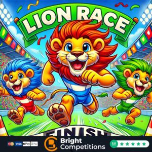 Lion Race! 54 Instant Wins & 3 Lions To Be Found & £50 Main Prize