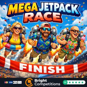 Mega Jetpack Race! 165 Instant Wins & 5 Jetpacks To Be Found & Main Prize Jetpack