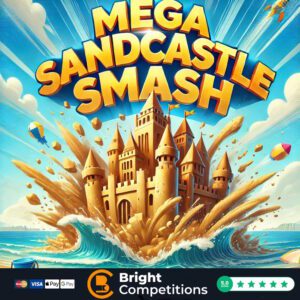 MEGA Sandcastle Smash - 152 Instant Wins, 4 Sandcastles & Main Prize Sandcastle