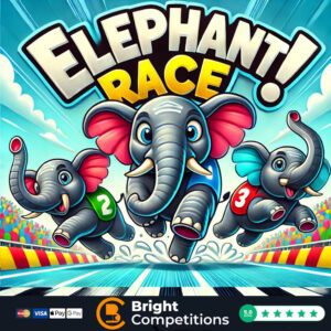 Elephant Race! 57 Instant Wins & 3 Elephants To Be Found & £50 Main Prize