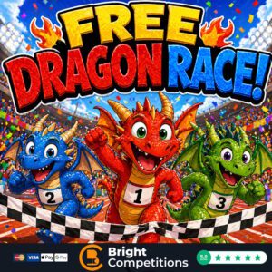 Free Dragon Race - One Ticket Each - 3x &pound;10 Cash Winners