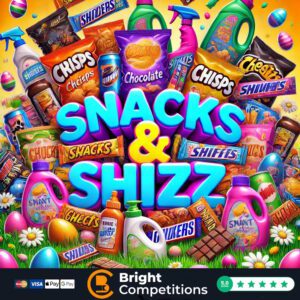 Snacks & Shizz! 20 Instant Wins & £50 Supermarket Voucher Main Prize