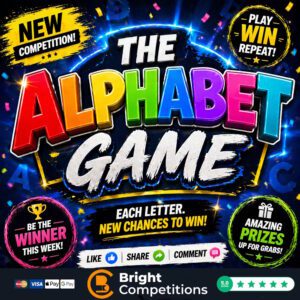 The Alphabet Game - 61 Instant Wins & &pound;50 Main Prize