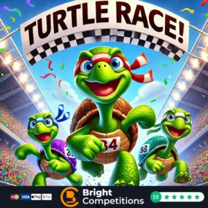 Turtle Race! 120 Instant Wins & 3 Turtles To Be Found & &pound;50 Main Prize