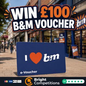 &pound;100 B&M Gift Card