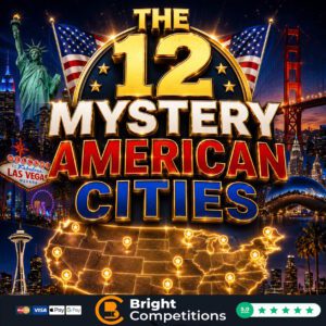 12 Mystery US Cities - £5k Instants & £250 Main Prize