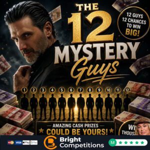 12 Mystery Guys – £5k Instants & £250 Main Prize