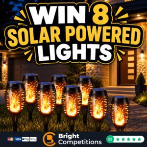 8x Solar Lights
